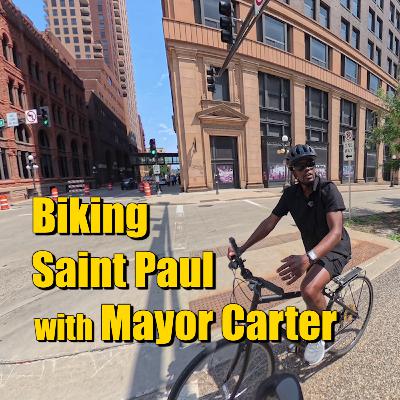 Biking Saint Paul with Mayor Melvin Carter