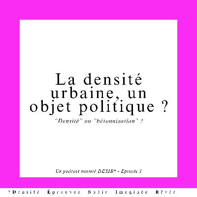 La densité urbaine, un objet politique