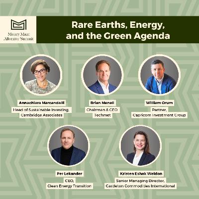 186: Rare Earths, Energy, and the Green Agenda (Money Maze Allocator Summit 2025) 186: Rare Earths, Energy, and the Green Agenda (Money Maze Allocator Summit 2025)