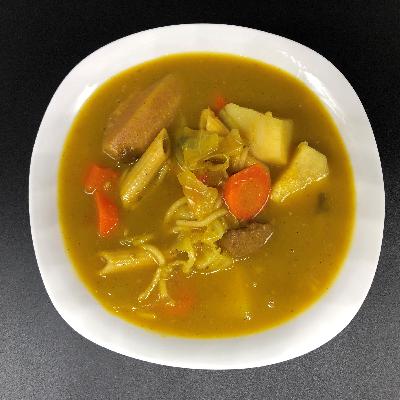 Pumpkin soup (Soup joumou)