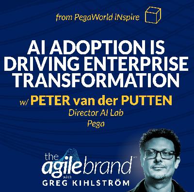 #541 AI adoption is driving enterprise transformation, with Peter van der Putten, Pega
