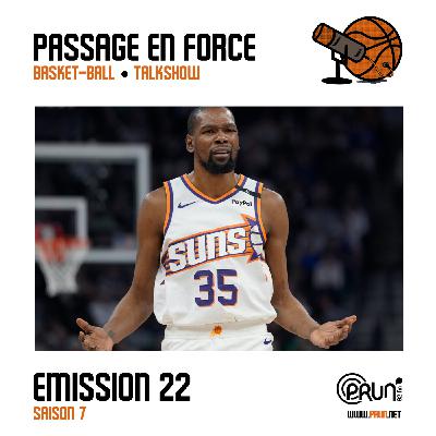 #S7-E22 • Kevin Durant, la NBA en Europe, Final Four March Madness, Taylor Jenkins viré par Memphis