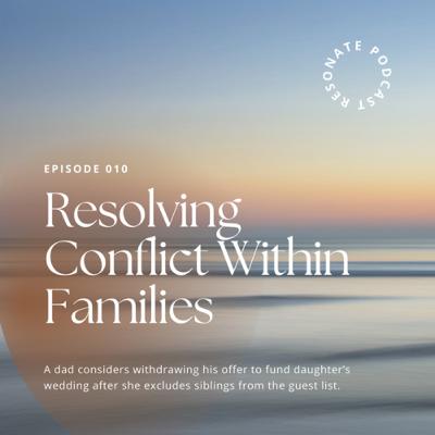Resolving Conflict Within Families Resolving Conflict Within Families