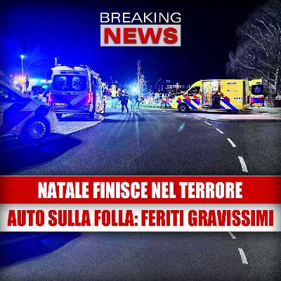 PANICO ALLA PARATA DI NATALE: auto piomba folla e scoppia il caos… ecco cosa è emerso ora