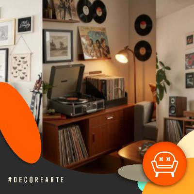 Decor e Arte - Cantinho da música em casa