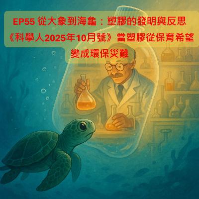 EP55 從大象到海龜:塑膠的發明與反思 |【科學探奇】《科學人2025年10月號》當塑膠從保育希望變成環保災難 EP55 從大象到海龜:塑膠的發明與反思 |【科學探奇】《科學人2025年10月號》當塑膠從保育希望變成環保災難
