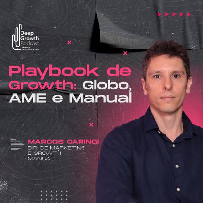 #109 - Playbook de Growth: Globo, AME e Manual | Marcos Caringi, Dir. Mkt & Growth Manual #109 - Playbook de Growth: Globo, AME e Manual | Marcos Caringi, Dir. Mkt & Growth Manual