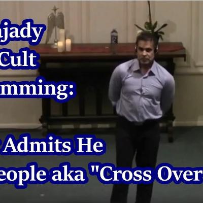 Mas Sajady Death Cult Programming - Admits He Kills People - aka "Cross Over Faster"