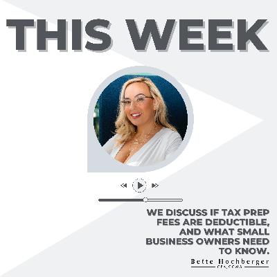 Are Tax Preparation Fees Deductible? What Small Business Owners Need to Know