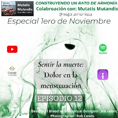 Sentir la muerte: Dolor en la menstruación en colaboración con Mutatis Mutandis.