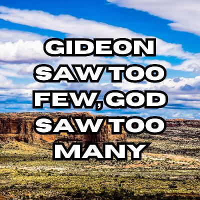 Recollections - Gideon saw too few, God saw too many