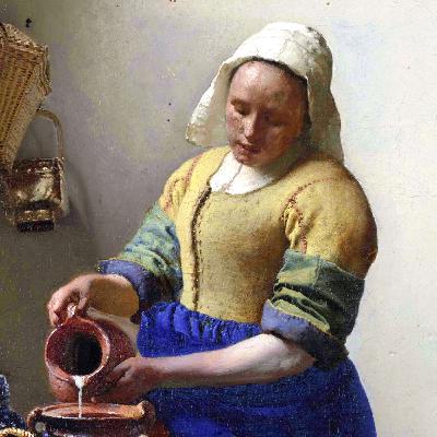 Что делать со скорпионом? Ян Вермеер. "Молочница". Что делать со скорпионом? Ян Вермеер. "Молочница".