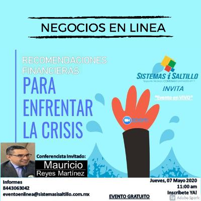 Recomendaciones financieras para enfrentar la crisis.