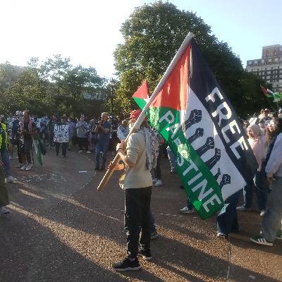 Pro-Palestinian Protest at S.L.U.