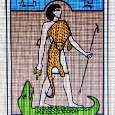 Tarot Egipcio Arcano 21 La Transmutación