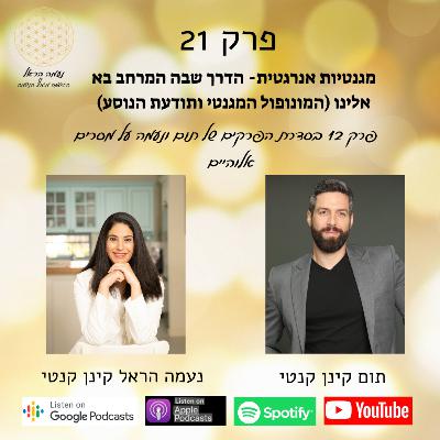 21. מגנטיות אנרגטית - הדרך שבה המרחב בא אלינו (המונופול המגנטי ותודעת הנוסע) 21. מגנטיות אנרגטית - הדרך שבה המרחב בא אלינו (המונופול המגנטי ותודעת הנוסע)