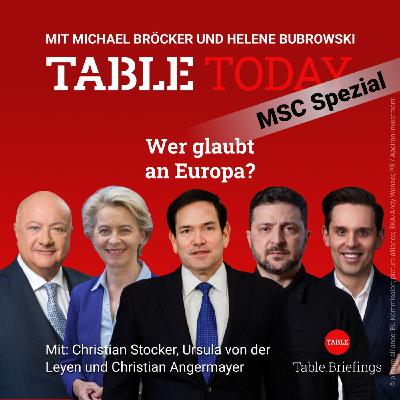 Wer glaubt an Europa?