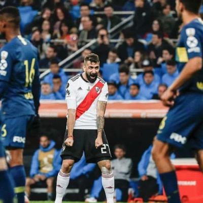 Gol PRATTO / RIVER 1 × boca 1 . final MADRID.