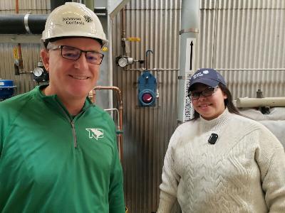 UND Steam Generation Facility, Matt Olien, News with Dave Thompson