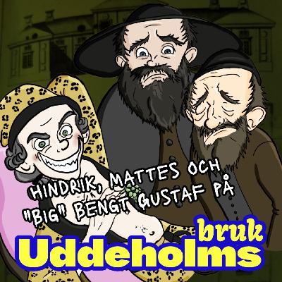 Hindrik, Mattes och "Big" Bengt Gustaf på Uddeholms bruk Hindrik, Mattes och "Big" Bengt Gustaf på Uddeholms bruk