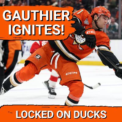 FIRESTARTER: Anaheim Ducks’ Cutter Gauthier LIGHTS UP NHL With Dominant Hat Trick and Scoring Surge