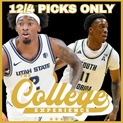 College Basketball PICKS ONLY - Thursday, December 4th | TCE Trims (Ep. 1018)