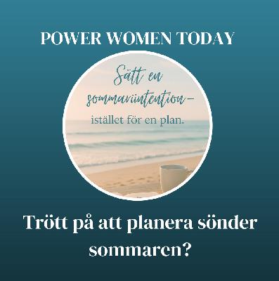 Trött på att planera sönder sommaren?