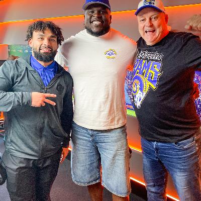 LA Rams Kyren Williams and Kevin Dotson Preview Their MCG Clash With The San Franciscco 49ers