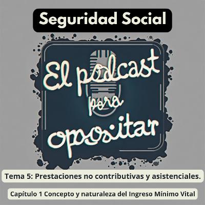 Oposiciones Seguridad Social. Tema 5: Prestaciones no contributivas y asistenciales. Capítulo 1: Concepto y naturaleza del Ingreso Mínimo Vital
