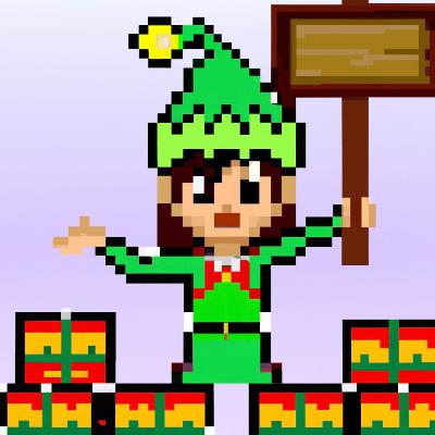 Streikender Weihnachtself – mit Rebekka Gingell