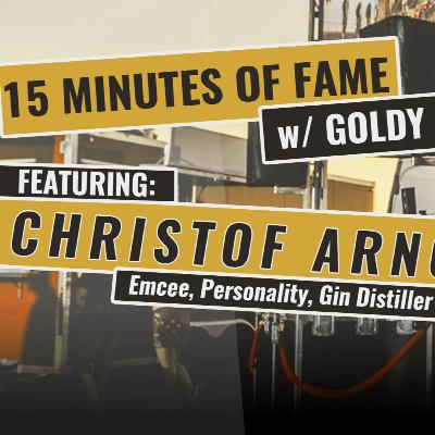 15 M.o.F - Christof Arnold (Event Emcee / Radio Host / Gin distiller)