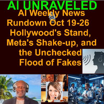 AI Weekly News Rundown: 🎵OpenAI is building an AI to generate music💥 AI Industry Reckoning: Deepfakes, Hollywood, and Meta's Shake-up (Oct 19 - Oct 26 2025) AI Weekly News Rundown: 🎵OpenAI is building an AI to generate music💥 AI Industry Reckoning: Deepfakes, Hollywood, and Meta's Shake-up (Oct 19 - Oct 26 2025)