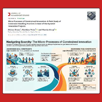 Micro-Processes of Constrained Innovation (Doms et al 2026) | FT50 JMS