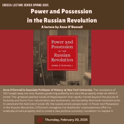 Power and Possession in the Russian Revolution