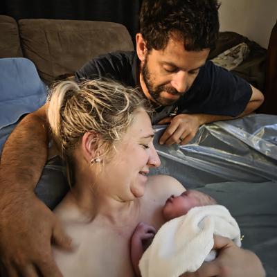 #157. Zoe's hospital birth to Florence & homebirth to Goldie