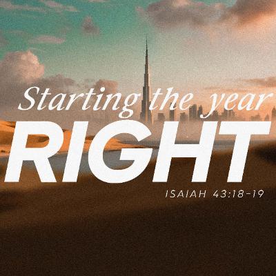 STARTING THE YEAR RIGHT
