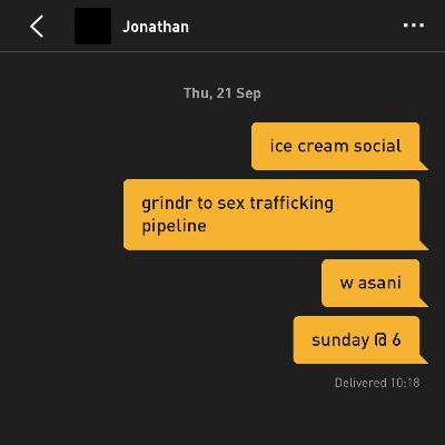 Grindr to Sex Trafficking Pipeline