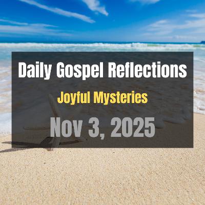 Daily Gospel Reflections for Nov 3, 2025 | Holy Rosary - Joyful Mysteries