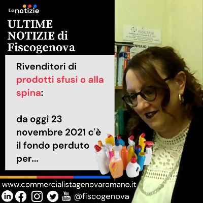Rivenditori di prodotti sfusi o alla spina: da oggi 23 novembre il fondo perduto per... Rivenditori di prodotti sfusi o alla spina: da oggi 23 novembre il fondo perduto per...