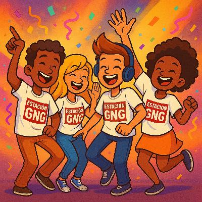 La fiesta diaria con la mejor música en Estación GNG podcast musical