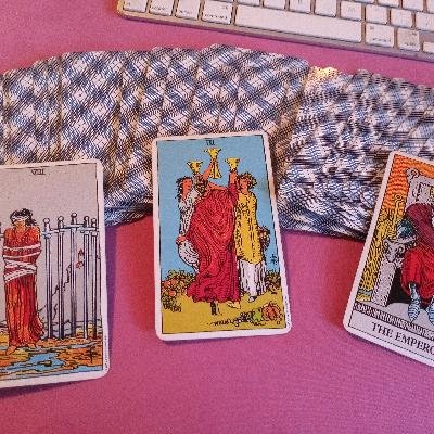☕️Coffee Tea Tarot 8 Swords 3 Cups Emperor-S1:EP77