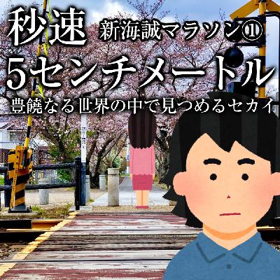 【期間限定再配信】第49回(2) 新海誠マラソン①『秒速5センチメートル』豊饒なる世界で見つめるセカイ