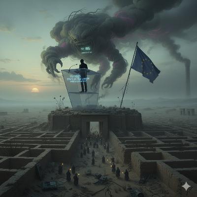 #346 - AQI, Laberinto de Hawara, UE 2025 Estado de la Union 🐊 🧩🏢
