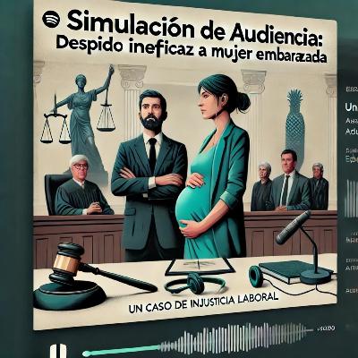 DESPIDO INEFICAZ A MUJER EMBARAZADA | SIMULACIÓN DE AUDIENCIA