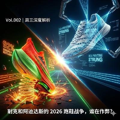 Vol.002 耐克和阿迪达斯的 2026 跑鞋战争，谁在作弊？| 深度解析