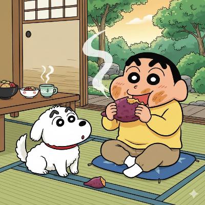 Shinchan sweet potato lover