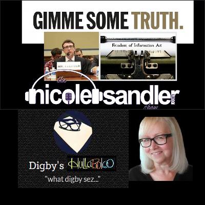 Two Favorite Guests in One Episode! Digby & Jason Leopold on the Nicole Sandler Show
