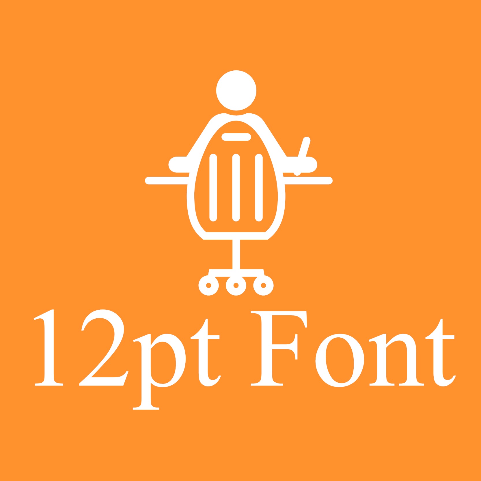 12pt Font