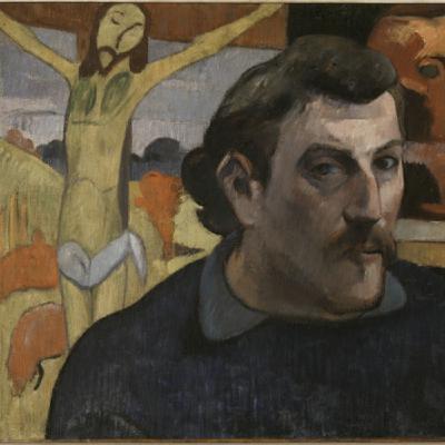 Autoportrait au Christ jaune. Paul Gauguin