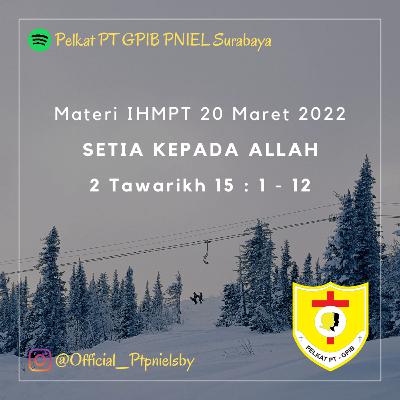 108. Materi IHMPT 20 Maret 2022 108. Materi IHMPT 20 Maret 2022